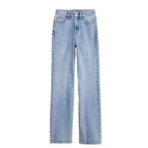 Women's LC Lauren Conrad Super High-Rise True Straight Jeans - Light Wash